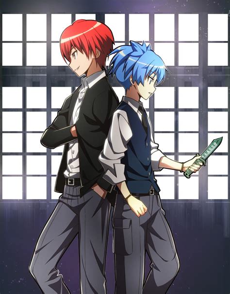 karma vs nagisa|ansatsu kyoushitsu karma.